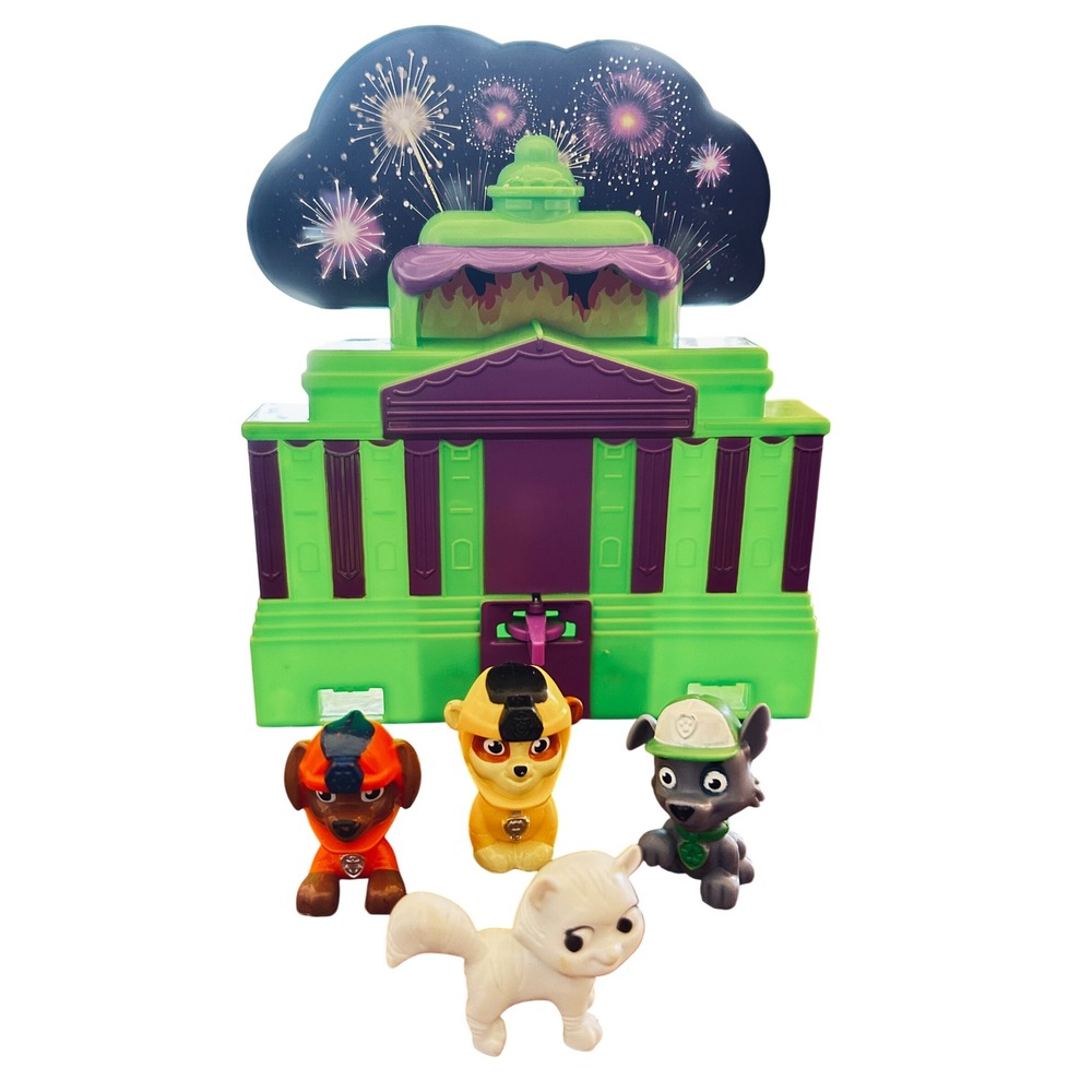 Paw Patrol The Movie Liberty Total City Rescue Track Replacement‎ and 4 figures